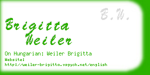 brigitta weiler business card